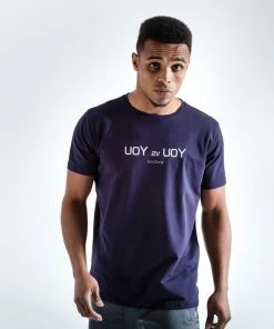 Boxraw YOU VS. YOU T-SHIRT - NAVY MEN