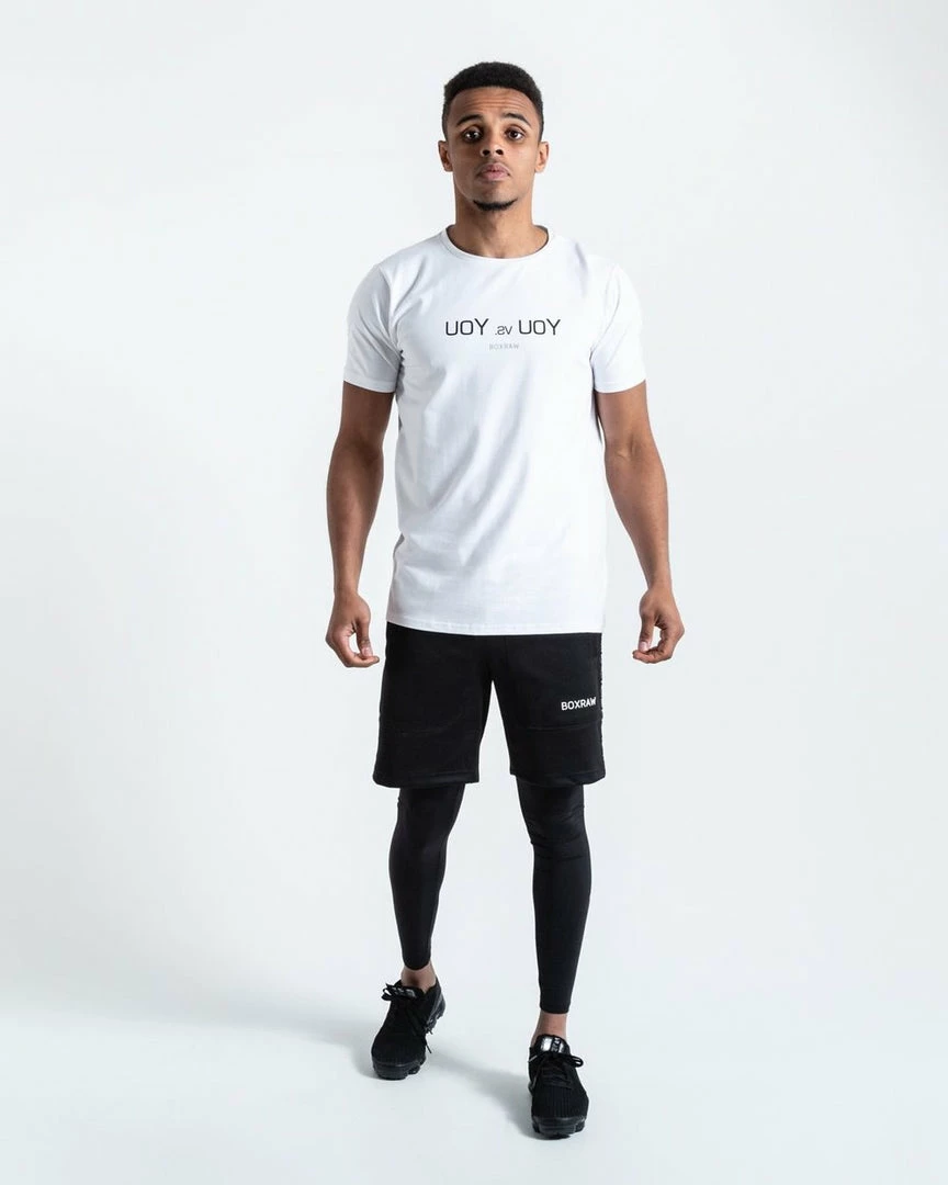 Boxraw YOU VS. YOU T-SHIRT - WHITE