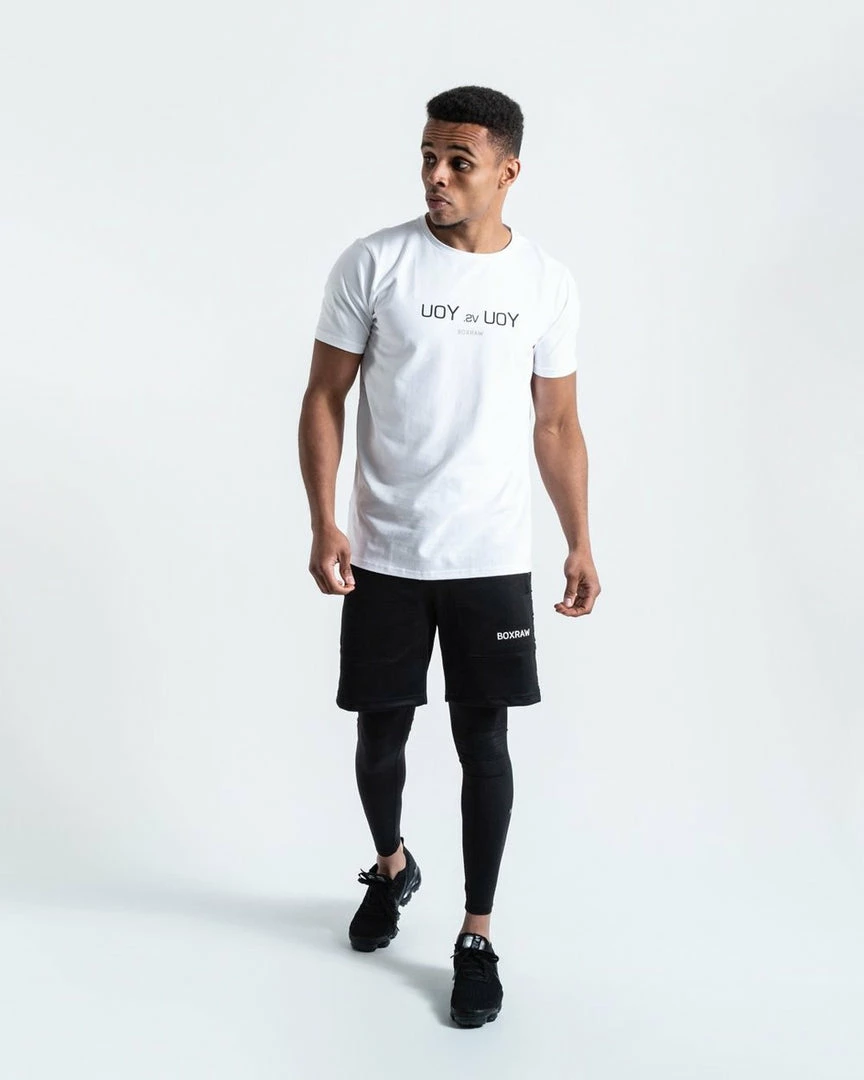 Boxraw YOU VS. YOU T-SHIRT - WHITE