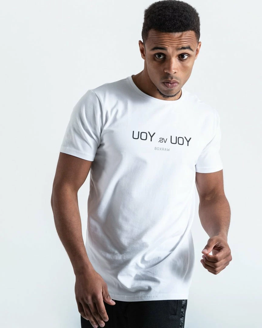 Boxraw YOU VS. YOU T-SHIRT - WHITE
