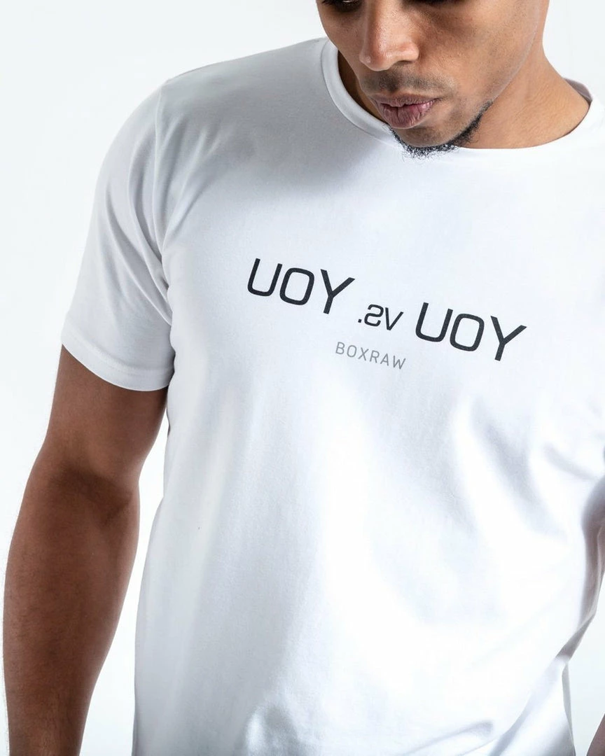 Boxraw YOU VS. YOU T-SHIRT - WHITE