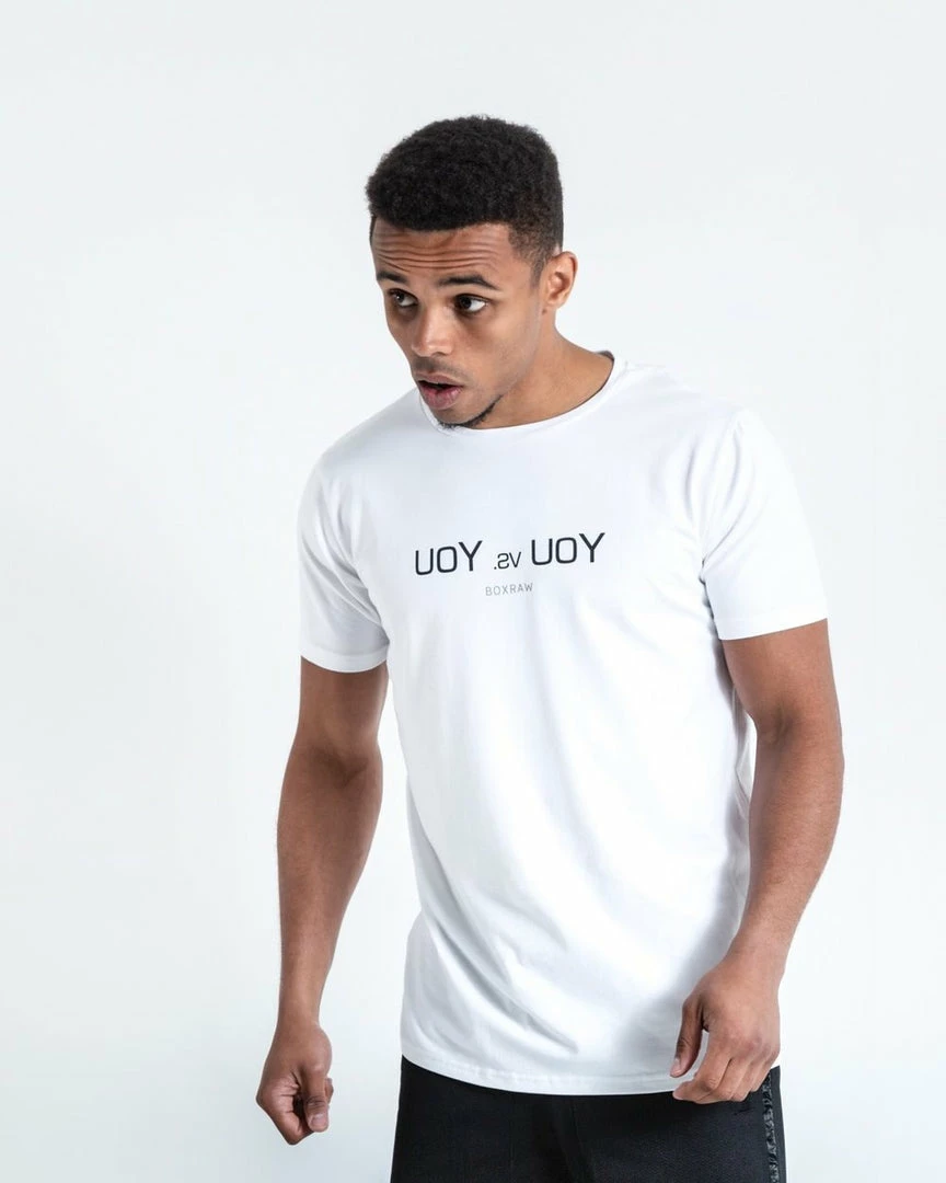 Boxraw YOU VS. YOU T-SHIRT - WHITE
