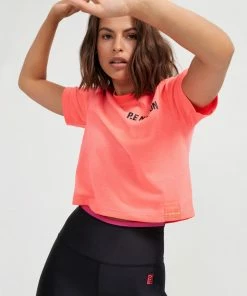 P.E NATION WOMEN BOX OUT TEE - PINK
