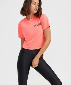 P.E NATION WOMEN BOX OUT TEE - PINK