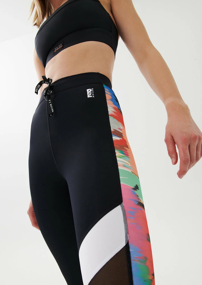 P.E NATION WOMEN BREAK OUT LEGGING IN BLACK