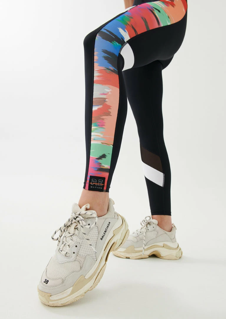 P.E NATION WOMEN BREAK OUT LEGGING IN BLACK
