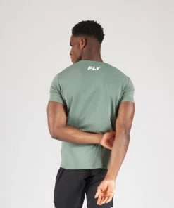 Fly Boxing STRIKING FLY BIG LOGO T - GREEN