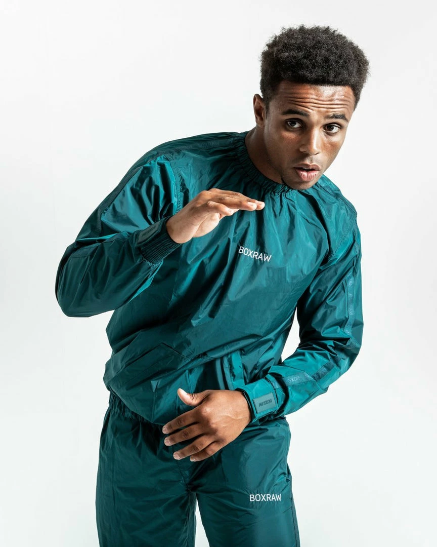 Boxraw SAUNA SUITS HAGLER SAUNA SUIT - GREEN