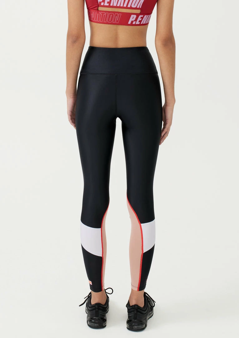 P.E NATION WOMEN COURTSIDE LEGGING IN BLACK