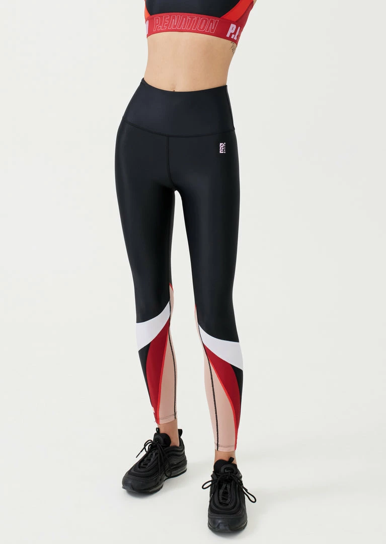 P.E NATION WOMEN COURTSIDE LEGGING IN BLACK