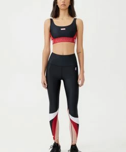 P.E NATION WOMEN COURTSIDE LEGGING IN BLACK