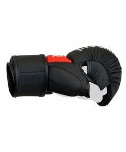 COMBAT CORNER MMA SPAR TRAINING GLOVES - BLACK