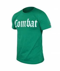 COMBAT CORNER STRIKING COMBAT T-SHIRT - GREEN