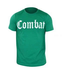 COMBAT CORNER STRIKING COMBAT T-SHIRT - GREEN