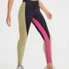 P.E NATION DOUBLE TEAM LEGGING - OLIVE