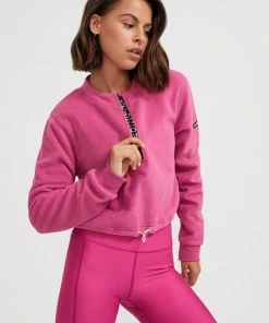 P.E NATION DOUBLE TEAM SWEAT - PINK