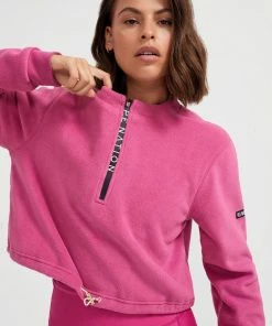 P.E NATION DOUBLE TEAM SWEAT - PINK