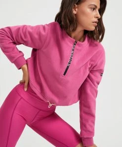 P.E NATION DOUBLE TEAM SWEAT - PINK