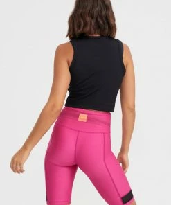 P.E NATION DOUBLE TEAM TANK - BLACK WOMEN