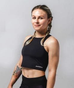 WICKED ROSE'BOXING' CROP TOP SHOP LOCAL YVR