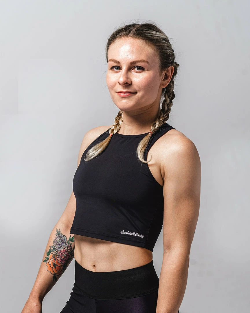 WICKED ROSE 'BOXING' CROP TOP SHOP LOCAL YVR