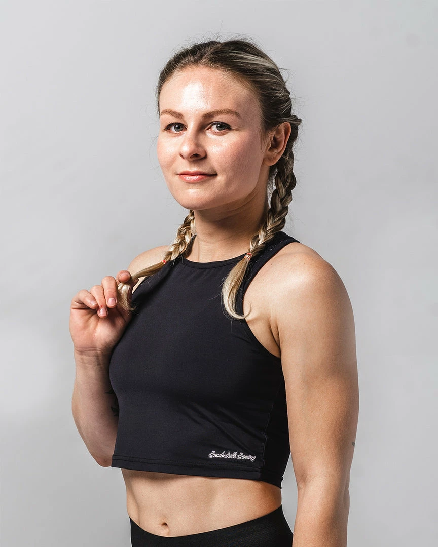 WICKED ROSE 'BOXING' CROP TOP SHOP LOCAL YVR