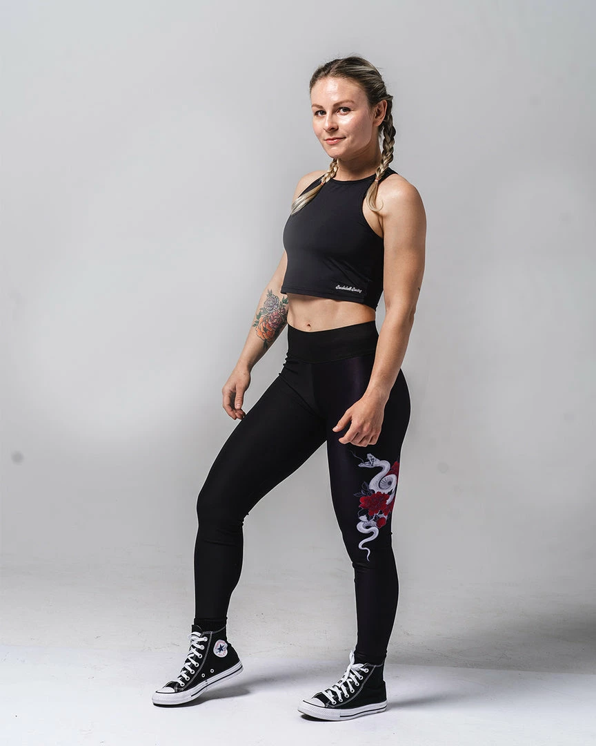 WICKED ROSE 'BOXING' CROP TOP SHOP LOCAL YVR