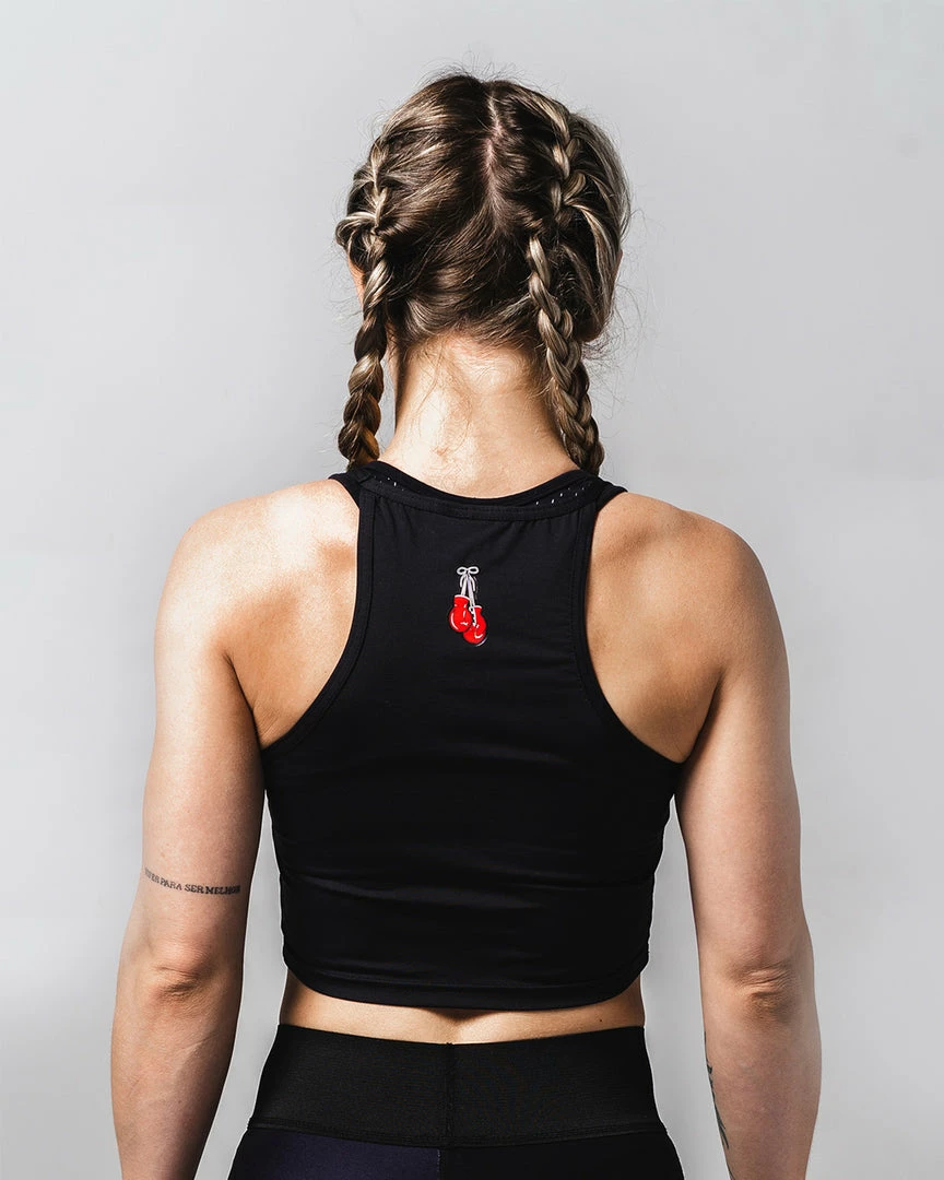 WICKED ROSE 'BOXING' CROP TOP SHOP LOCAL YVR