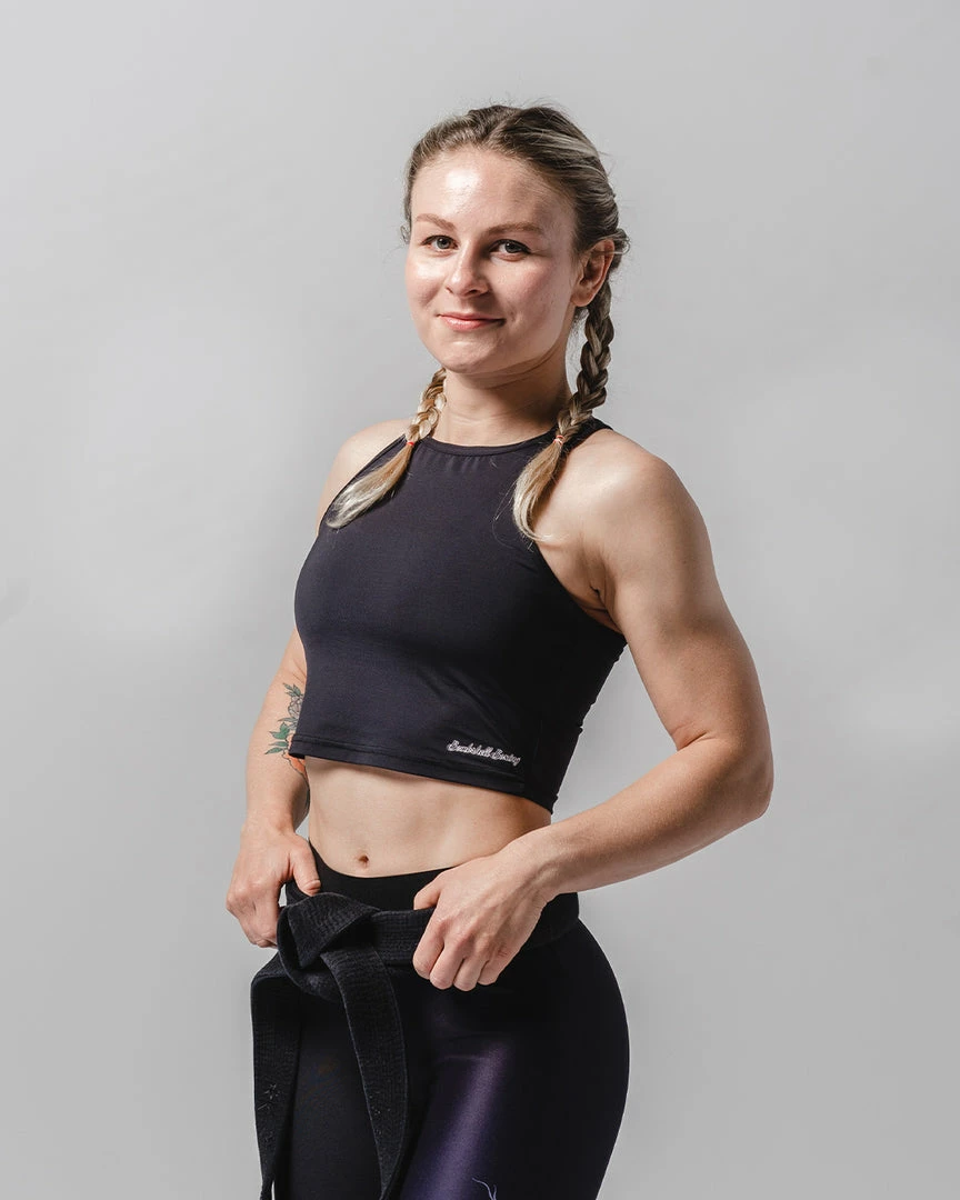 WICKED ROSE 'BOXING' CROP TOP SHOP LOCAL YVR