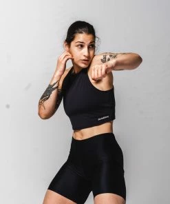 WICKED ROSE'BOXING' CROP TOP SHOP LOCAL YVR