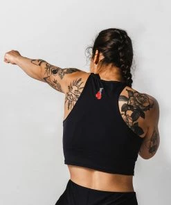 WICKED ROSE'BOXING' CROP TOP SHOP LOCAL YVR