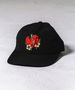 WICKED ROSE 'BOXING GLOVES' EMBROIDERED BASEBALL CAP