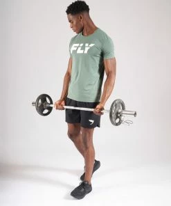 Fly Boxing STRIKING FLY BIG LOGO T - GREEN