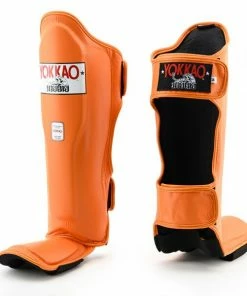 Yokkao MATRIX ORANGE TIGER SHIN GUARDS