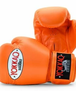 Yokkao MATRIX ORANGE TIGER MUAY THAI GLOVES
