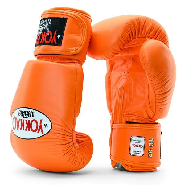 Yokkao MATRIX ORANGE TIGER MUAY THAI GLOVES