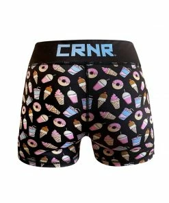 COMBAT CORNER STRIKING DONUT N TREATS COMPRESSION FIGHT SHORTS