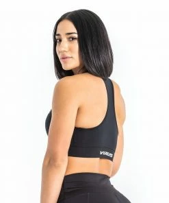 VIRUS ECO55 | RAVEN STAY COOL SPORTS BRA - BLACK