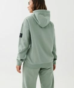 P.E NATION ENDURANCE HOODIE IN ICEBERG GREEN WOMEN