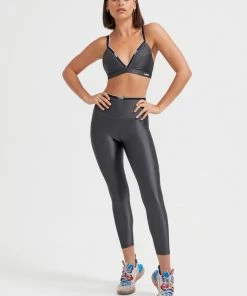 P.E NATION FADEAWAY LEGGING IN CHARCOAL WOMEN