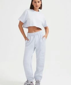 P.E NATION FADEAWAY TRACKPANT IN BLUE WOMEN