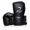 Fly Boxing SUPERLACE TRAINING GLOVES - BLACK/GREY