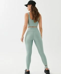 P.E NATION GRAN STAND LEGGING IN ICEBERG GREEN