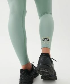 P.E NATION GRAN STAND LEGGING IN ICEBERG GREEN
