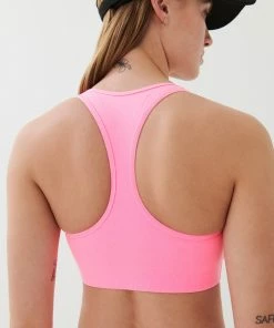 P.E NATION HALF TIME SPORTS BRA IN PINK WOMEN