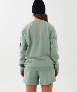P.E NATION HEADS UP SWEAT IN ICEBERG GREEN WOMEN
