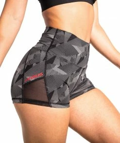 VIRUS HIGH RISE BOX SHORT- GEO/BLACK BJJ
