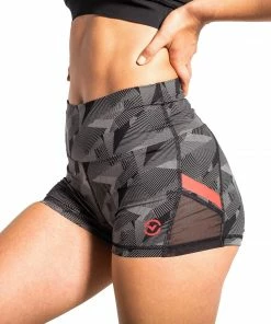 VIRUS HIGH RISE BOX SHORT- GEO/BLACK BJJ