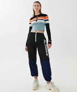 P.E NATION HIGH DIVE TRACK PANT IN BLUE
