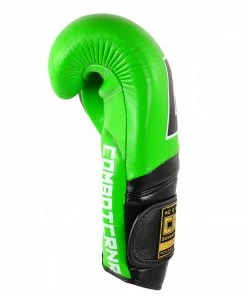 COMBAT CORNER HMIT CHAMPION BOXING GLOVES - GREEN STRIKING
